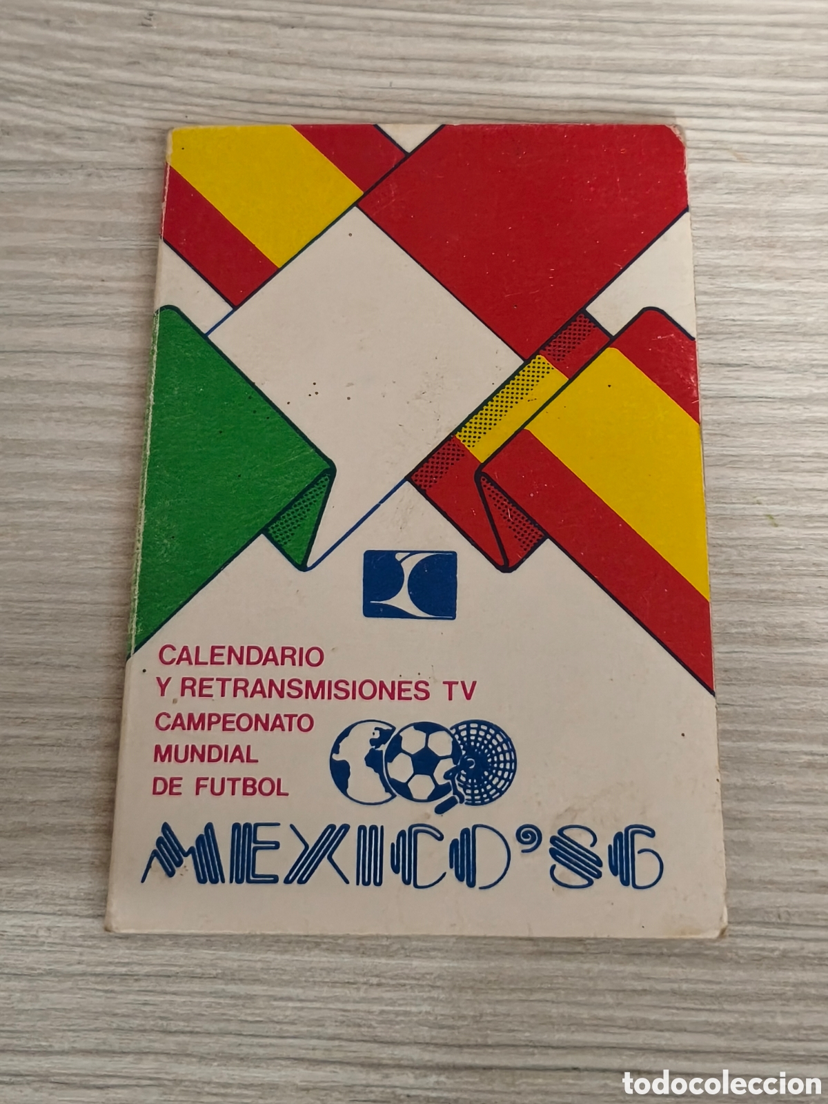 Coleccionismo: CALENDARIO MUNDIAL FUTBOL MEXICO 86