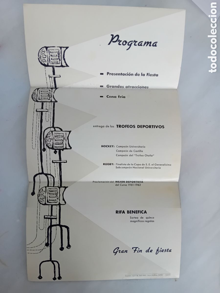 Coleccionismo: Colegio Universitario San Pablo