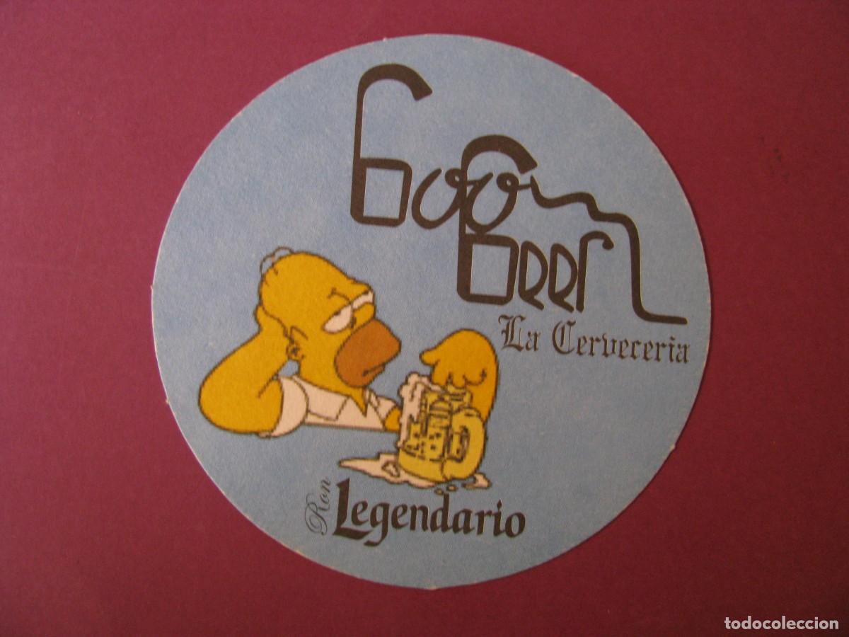 Colecionismo: POSAVASOS LA CERVECERIA BOOM BEER. RON LEGENDARIO.
