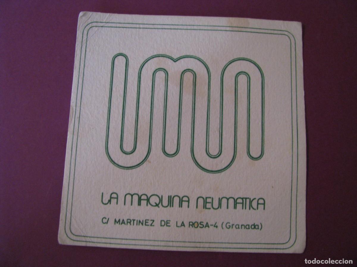 Collezionismo: POSAVASOS LA MAQUINA NEUMATICA. GRANADA.