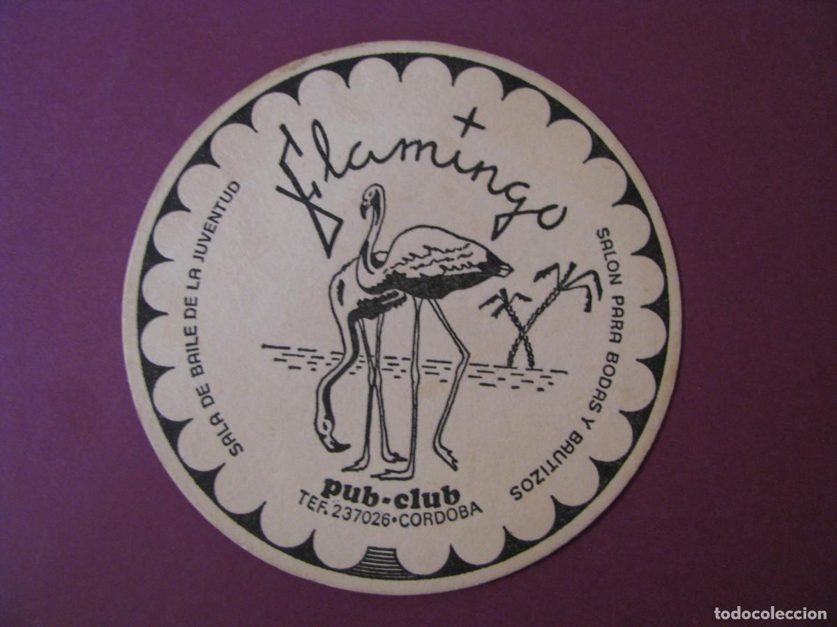 Colecionismo: POSAVASOS PUB CLUB FLAMINGO, CORDOBA.