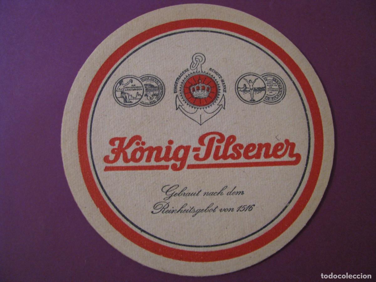 Coleccionismo: POSAVASOS K&Ouml;NIG PILSENER.