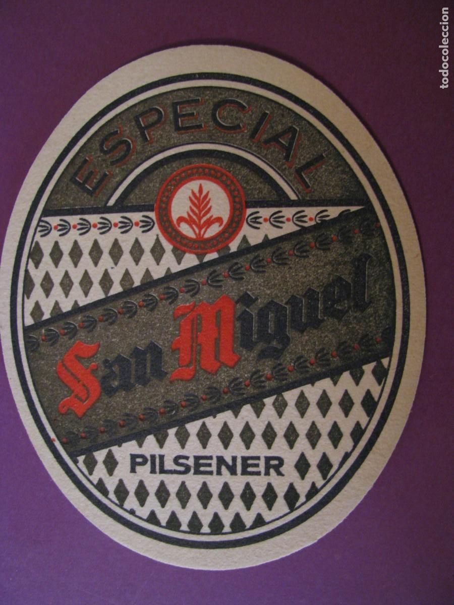 Collecting: POSAVASOS CERVEZA SAN MIGUEL ESPECIAL.