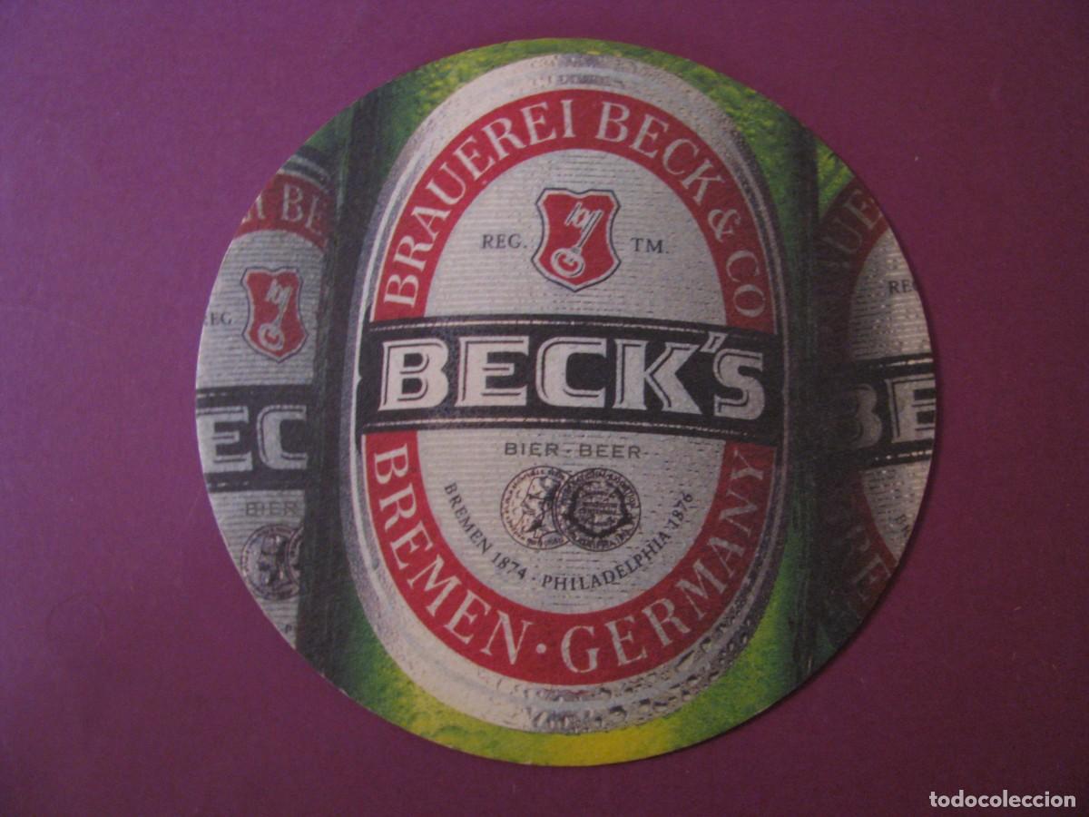 Coleccionismo: POSAVASOS CERVEZA BECK'S