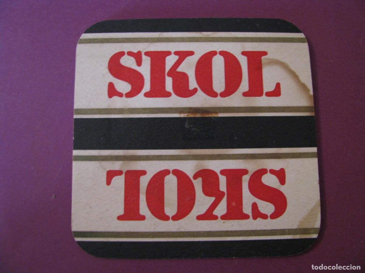 Coleccionismo: POSAVASOS CERVEZA SKOL