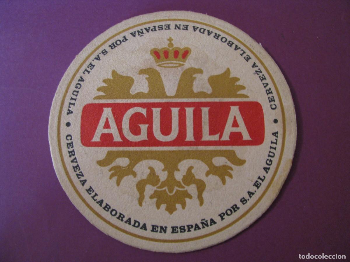 Coleccionismo: POSAVASOS CERVEZA AGUILA