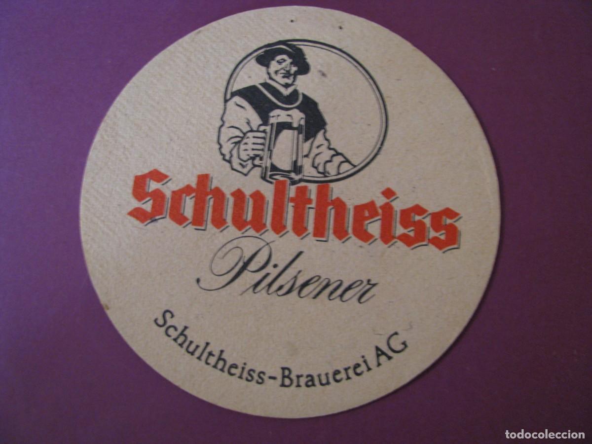 Coleccionismo: POSAVASOS CERVEZA SCHULTHEISS