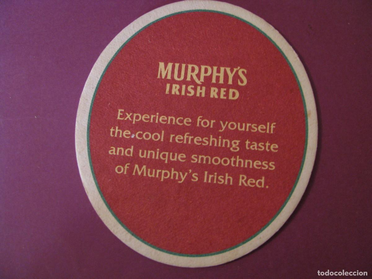 Coleccionismo: POSAVASOS MURPHY'S IRISH RED