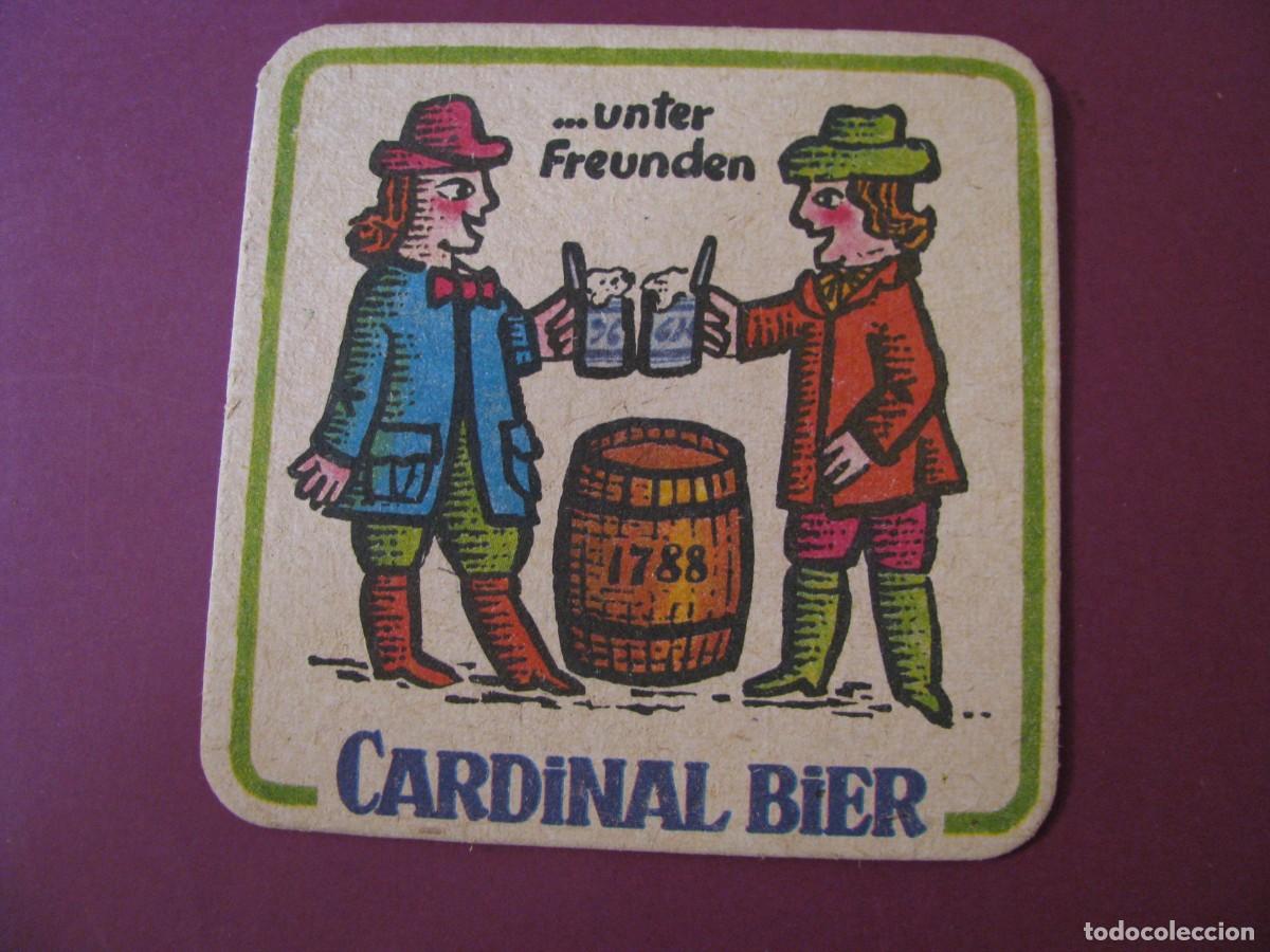 Coleccionismo: POSAVASOS CARDINAL BIER.