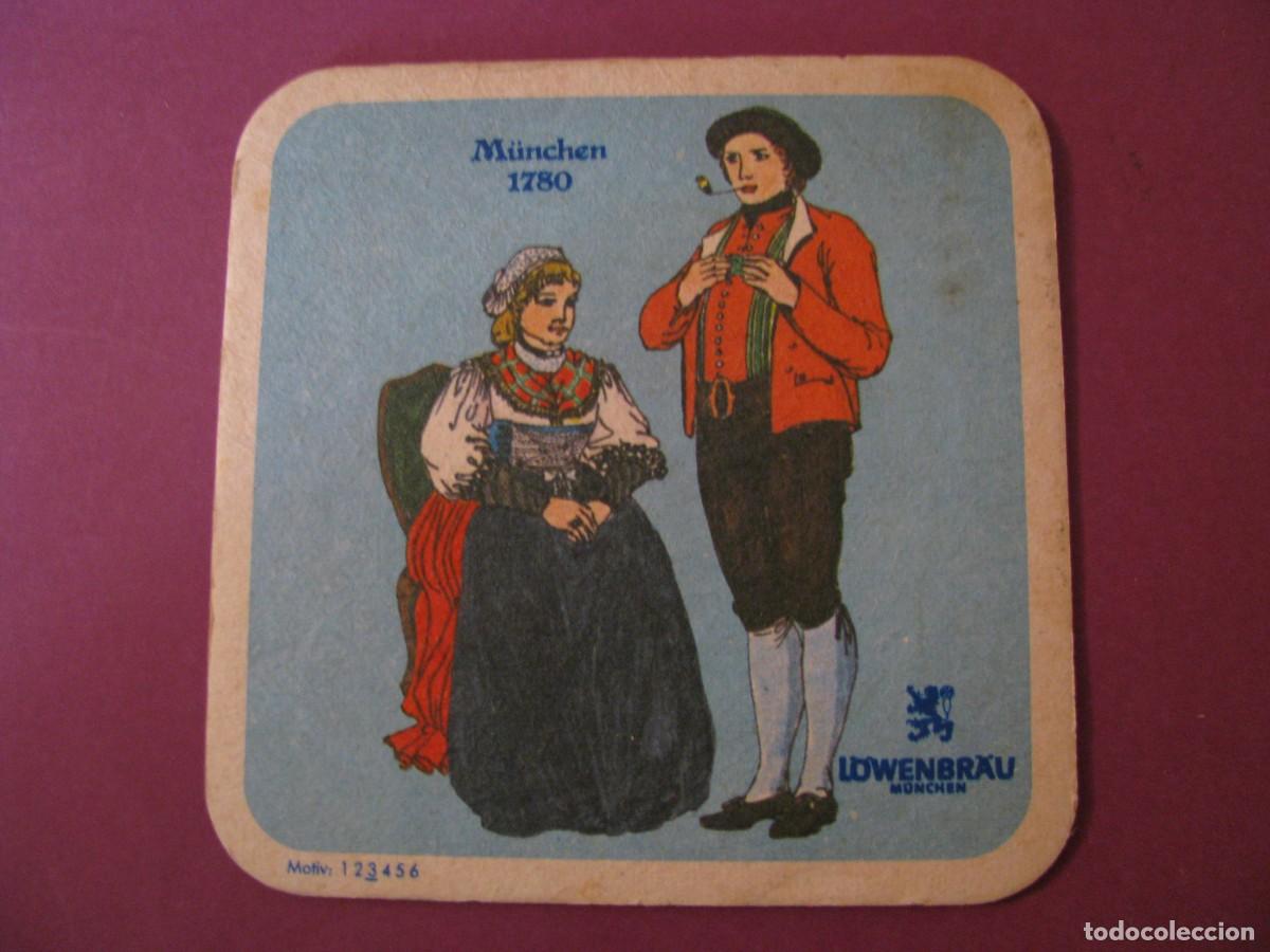 Coleccionismo: POSAVASOS CERVEZAS L&Ouml;WENBRAU. - Foto 1