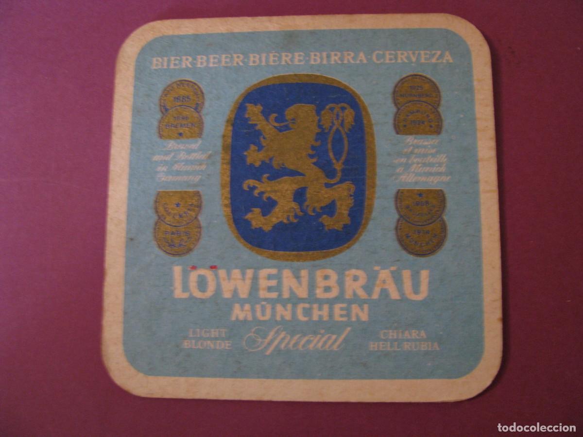 Coleccionismo: POSAVASOS CERVEZAS L&Ouml;WENBRAU. - Foto 2