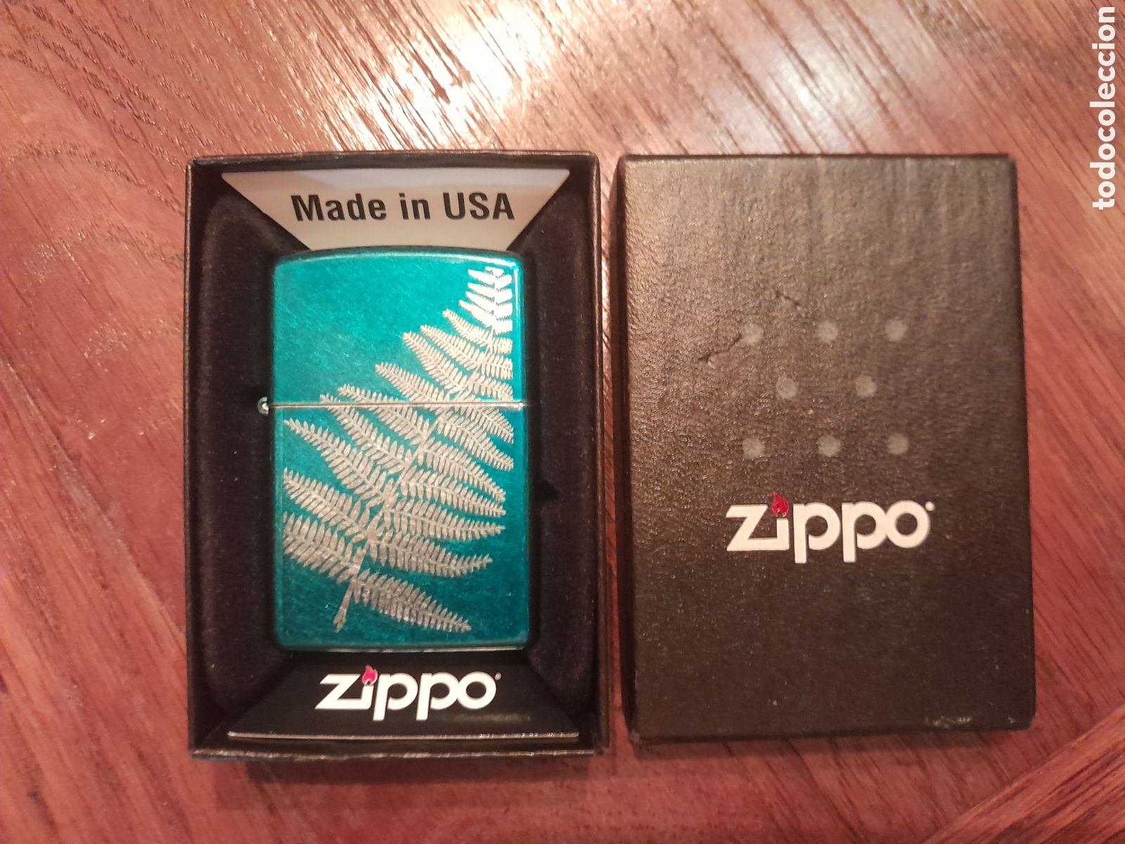 Coleccionismo: Zippo vintage esmaltado nuevo