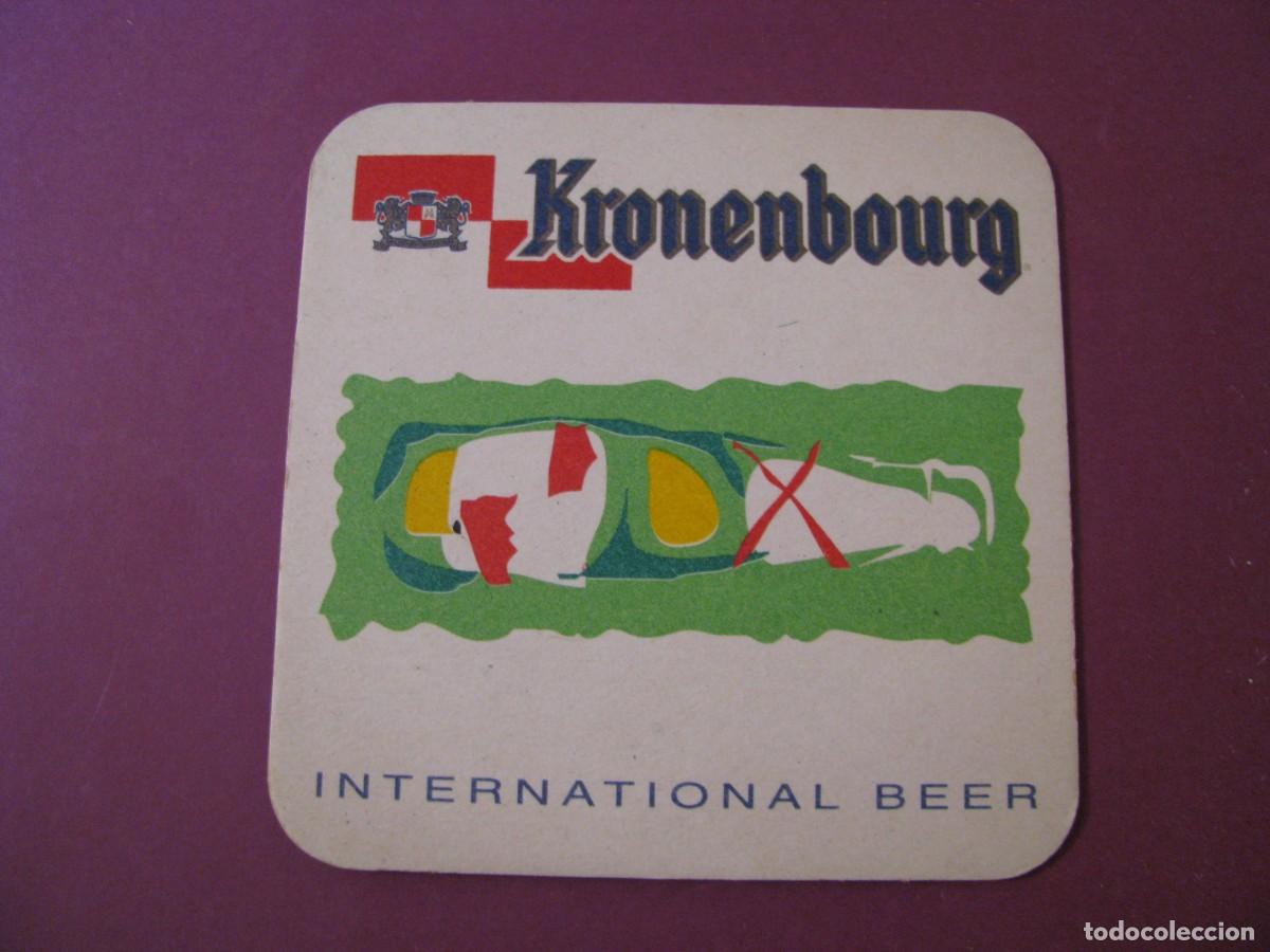 Coleccionismo: POSAVASOS CERVEZAS KRONENBOURG