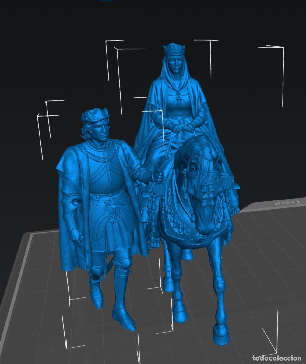 Coleccionismo: Gran Capit&aacute;n e Isabel la Cat&oacute;lica escala 54 mm