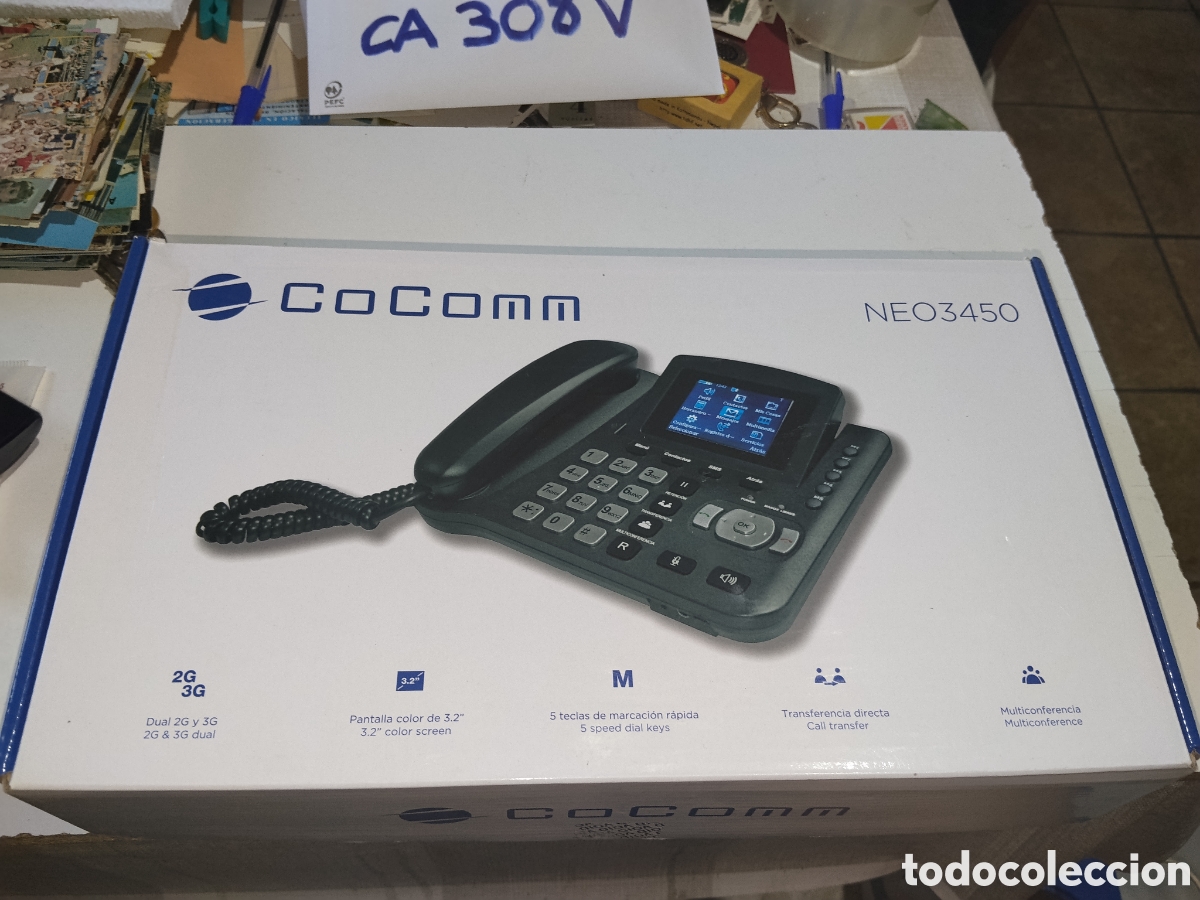 Coleccionismo: Tel&eacute;fono Cocomm NEO3450 Seminuevo le falta el USB