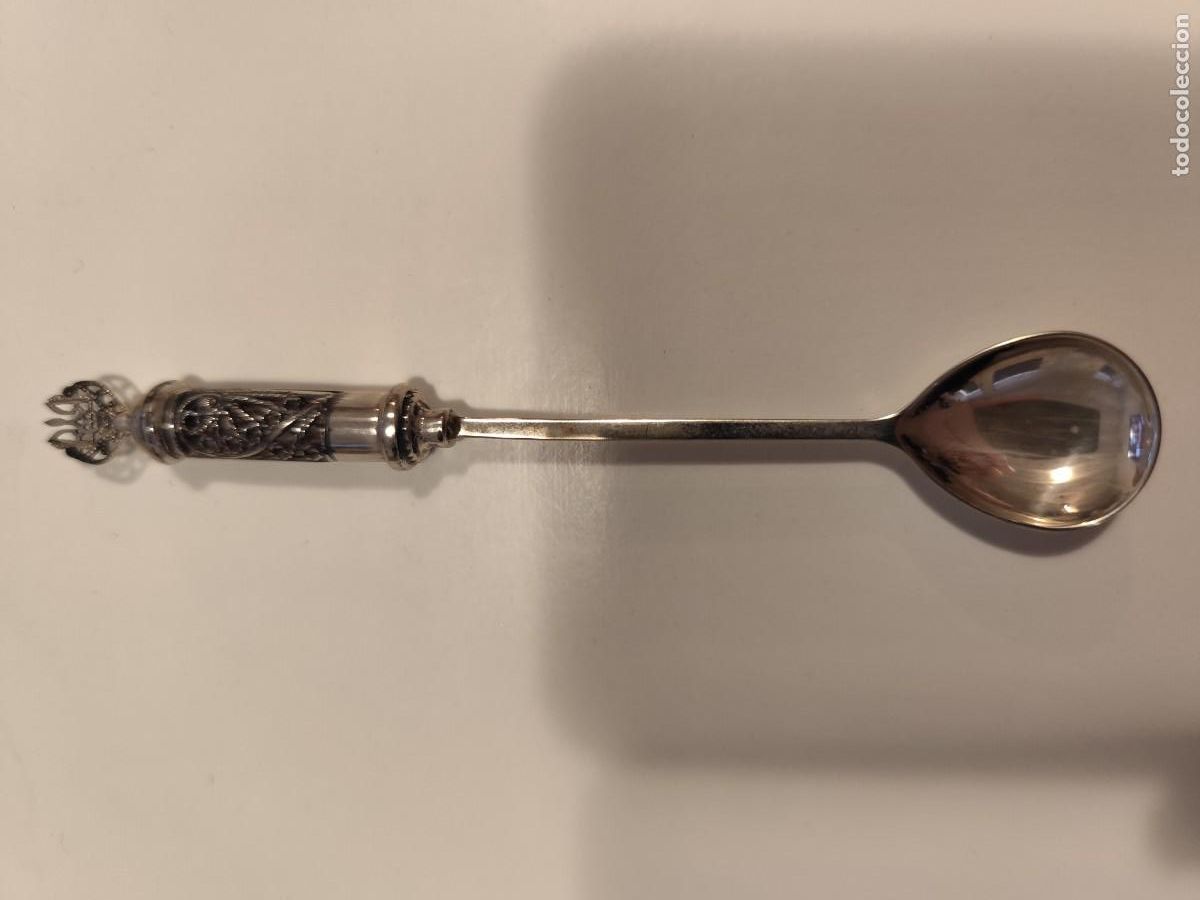 Collecting: Cucharita Tryzub de Ucrania Orfebrer&iacute;a Fina