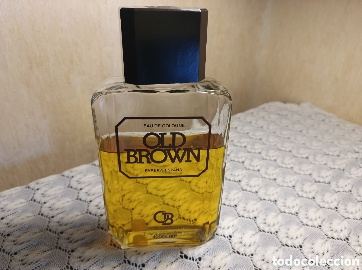 Coleccionismo: Eau de Cologne Old Brown de Parera
