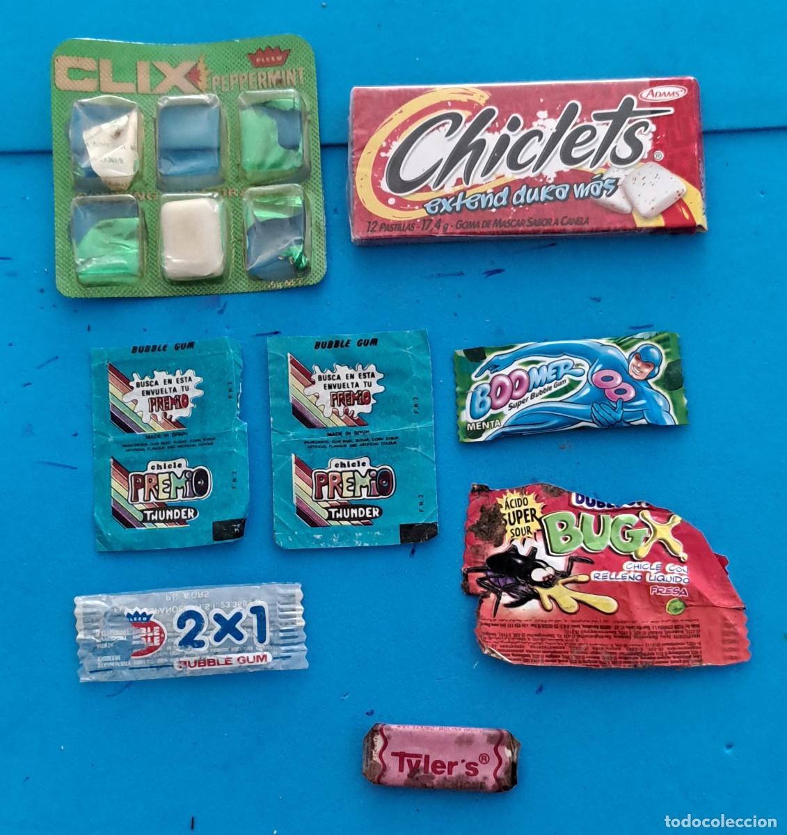 Coleccionismo: CHICLES - LOTE CHICLES Y ENVOLTORIOS