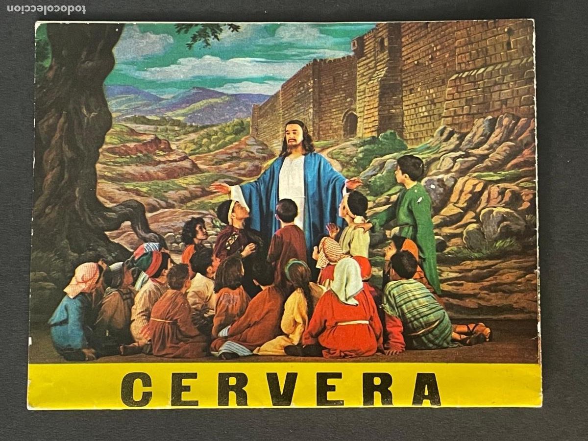 Sammelleidenschaft Papier: PROGRAMA CRISTO, MISTERIO DE PASION - LA PASSI&Oacute; DE CERVERA A&Ntilde;O 1962