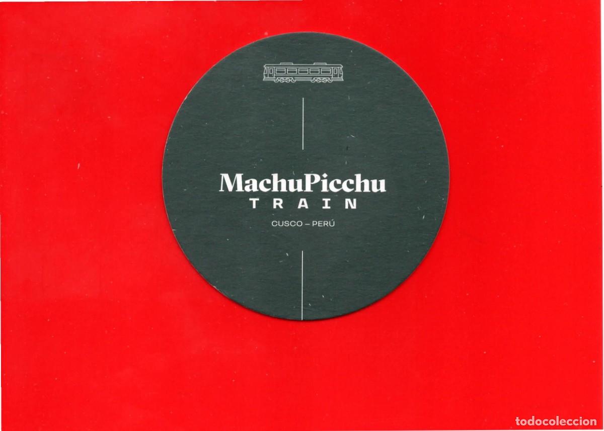 Coleccionismo: POSAVASOS - TREN DE MACHU PICCHU - PER&Uacute; (2026)