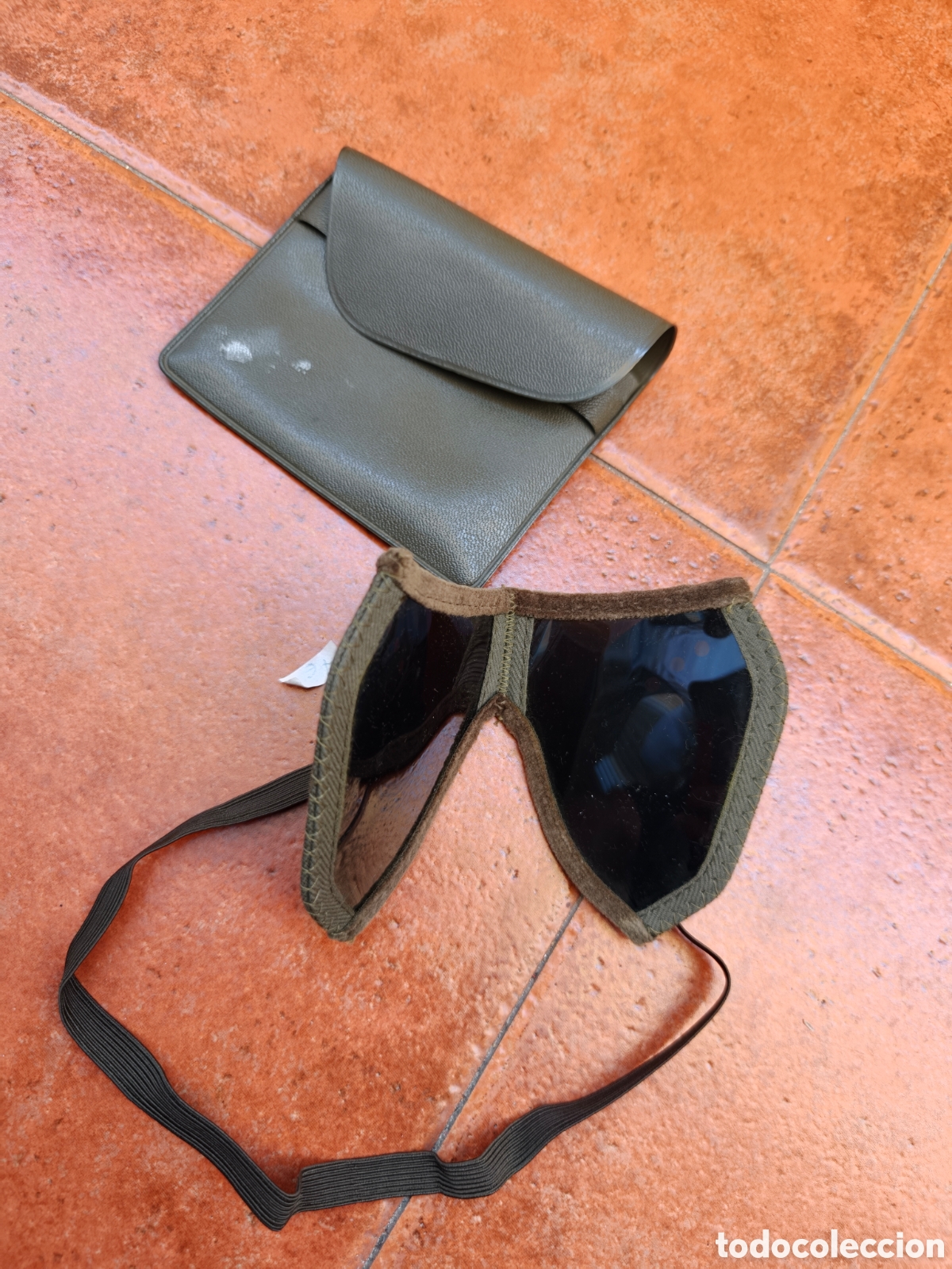 Coleccionismo: ANTIGUAS GAFAS MILITAR DESIERTO