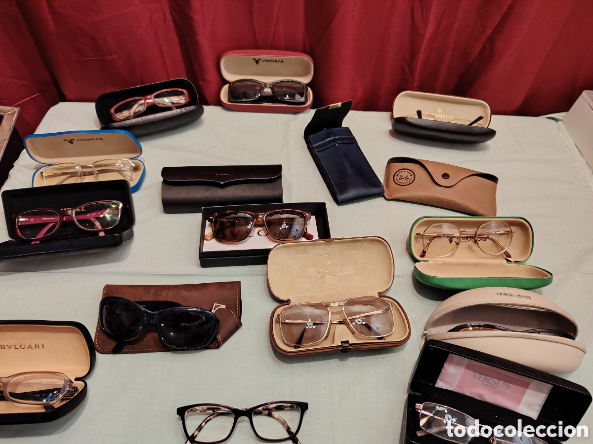 Coleccionismo: Gran lote de gafas de vistas