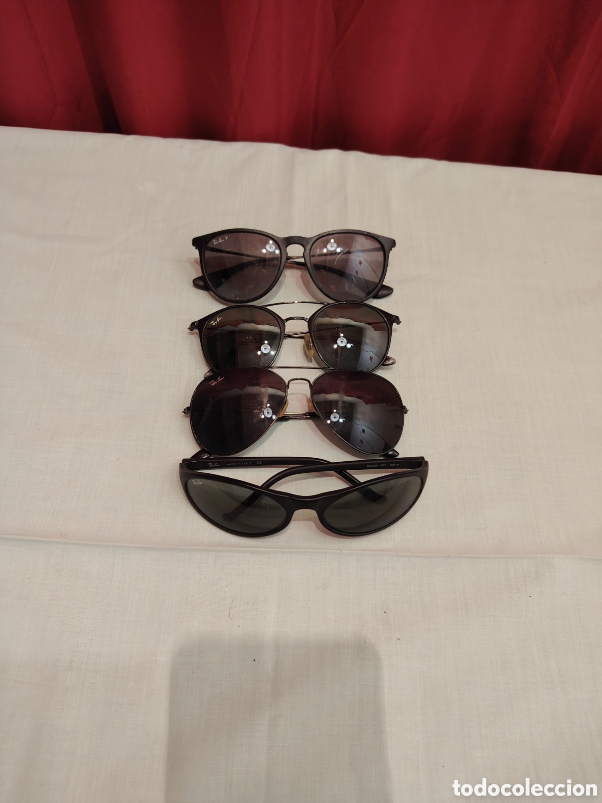 Coleccionismo: Lote de gafas de solo ray ban