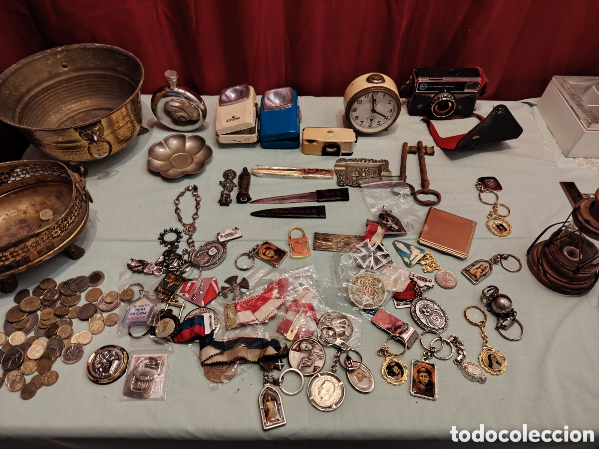 Coleccionismo: Gran lote de cosas antiguas