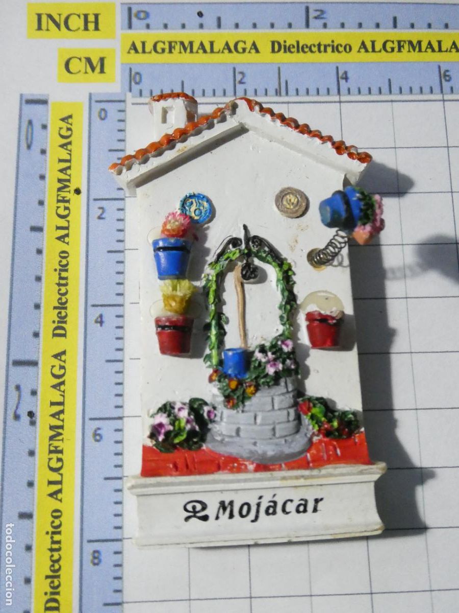 Coleccionismo: IMAN DE NEVERA SOUVENIR RECUERDO DE MOJ&Aacute;CAR ALMER&Iacute;A