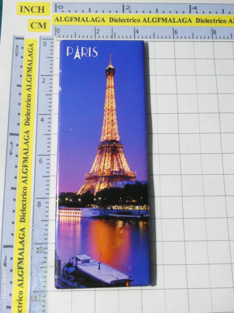 Coleccionismo: IMAN DE NEVERA SOUVENIR RECUERDO DE PARIS FRANCIA TORRE EIFFEL