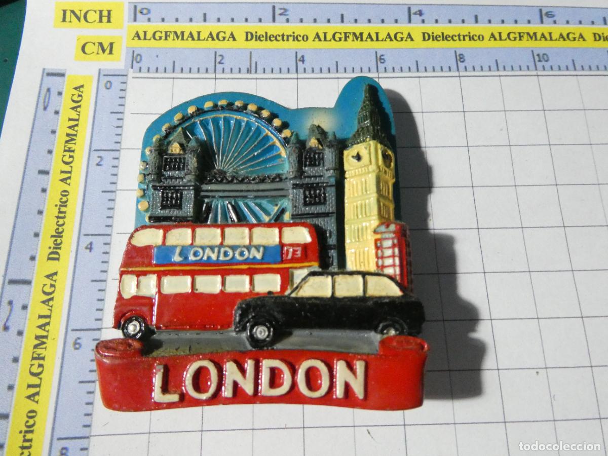 Coleccionismo: IMAN DE NEVERA SOUVENIR RECUERDO DE LONDRES INGLATERRA THE EYE BIG BEN TOWER LONDON