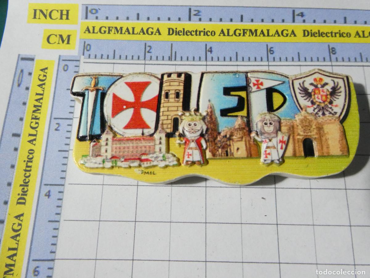 Coleccionismo: IMAN DE NEVERA SOUVENIR RECUERDO DE TOLEDO