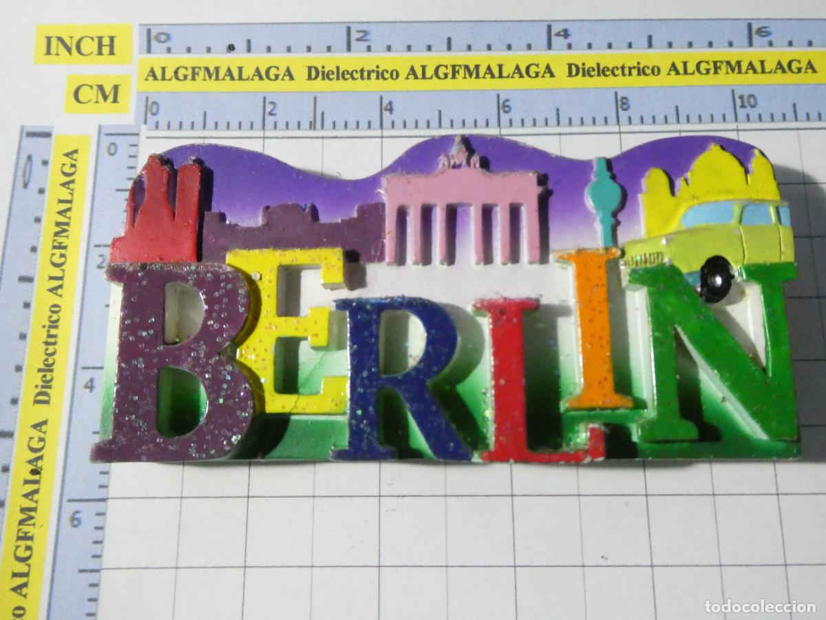 Coleccionismo: IMAN DE NEVERA SOUVENIR RECUERDO DE BERL&Iacute;N ALEMANIA