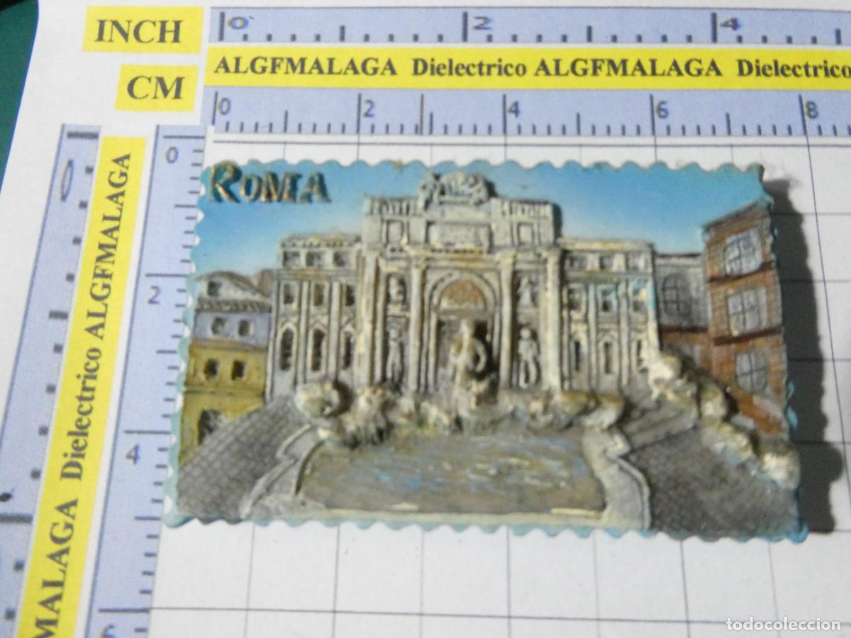 Coleccionismo: IMAN DE NEVERA SOUVENIR RECUERDO DE ROMA ITALIA FONTANA DI TREVI