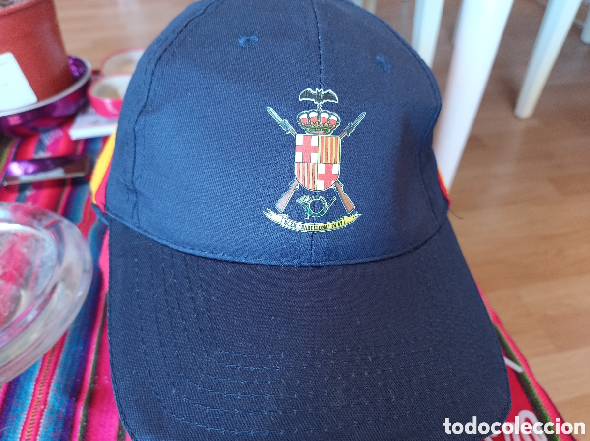 Coleccionismo: Gorra BCZM &rdquo;BARCELONA&rdquo; IV/62 (Batall&oacute;n de Cazadores de Monta&ntilde;a &rdquo;Barcelona&rdquo; IV/62)