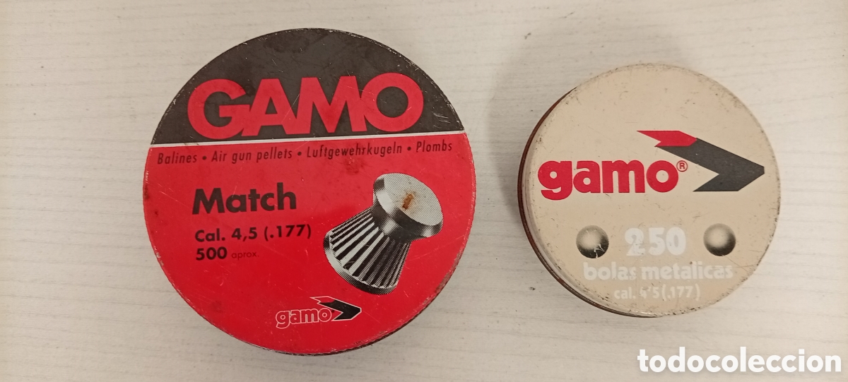 Coleccionismo: BOLAS Y BALINES MET&Aacute;LICOS MARCA GAMO