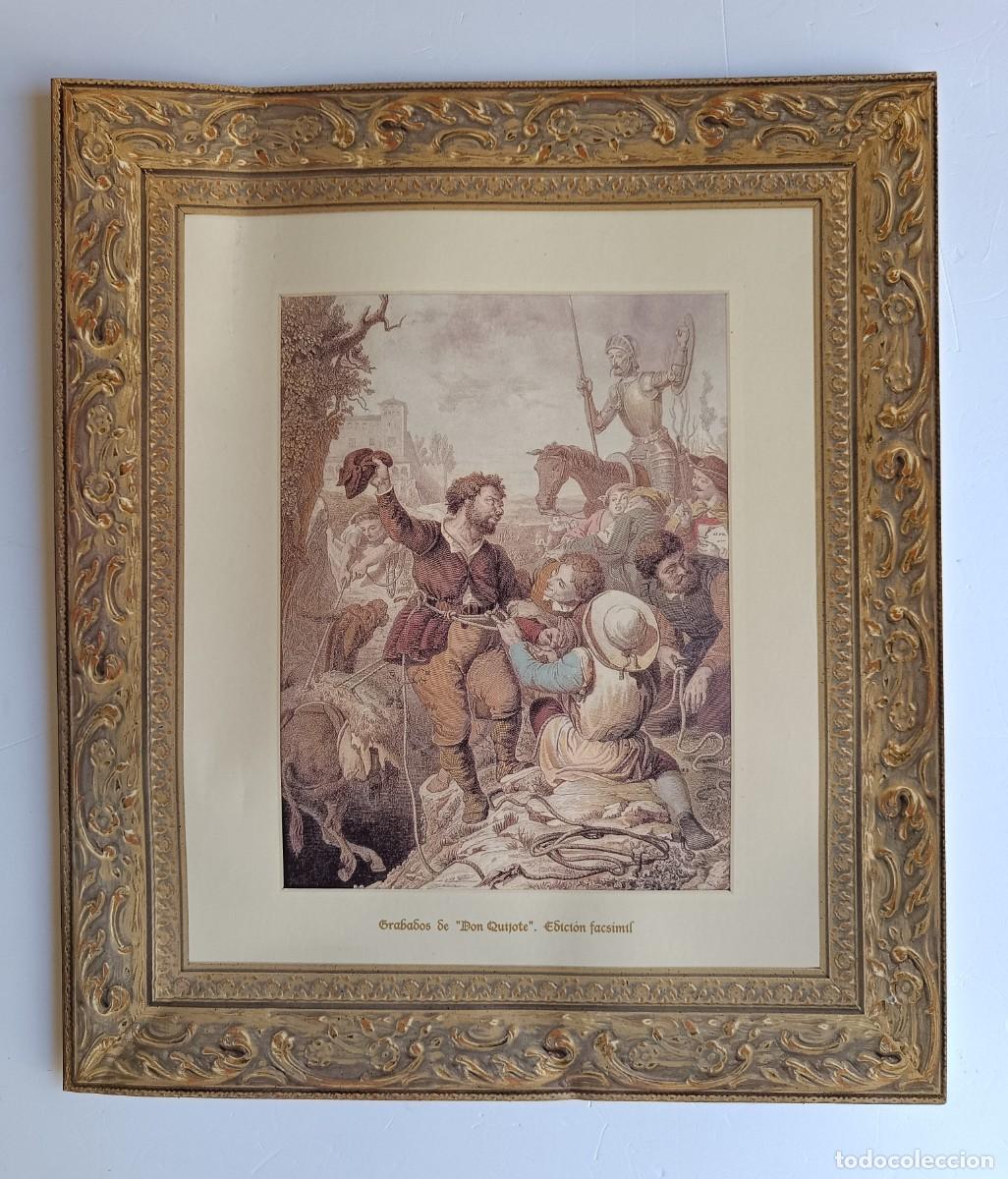 Collectionnisme: CARPETA CON 6 GRABADOS DE - DON QUIJOTE - EDICI&Oacute;N FACSIMIL