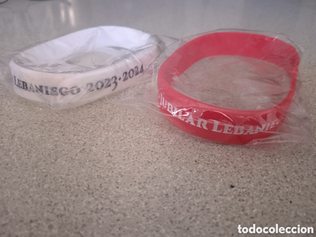 Coleccionismo: DOS PULSERAS ALO JUBILAR LEBANIEGO 2023