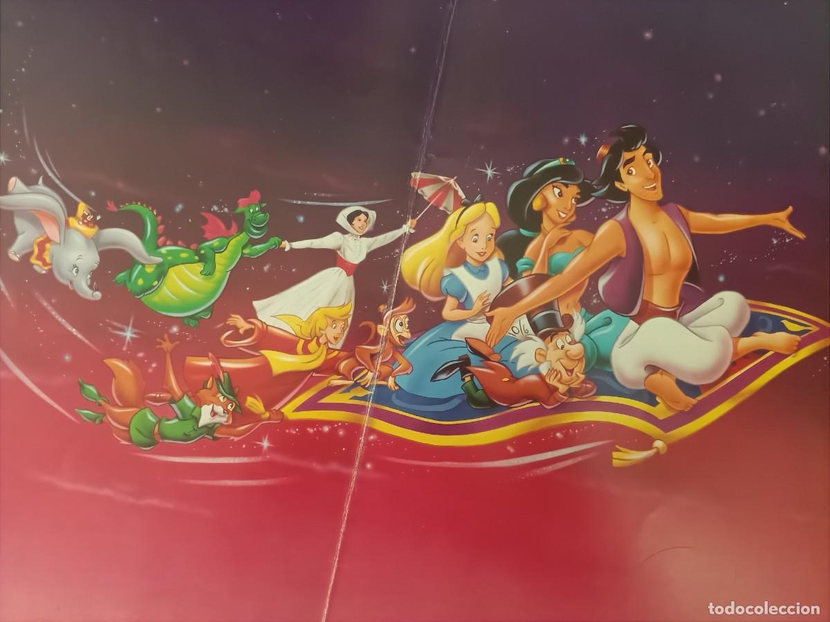 Coleccionismo: L&Aacute;MINA ORIGINAL WALT DISNEY. ALADD&Iacute;N, ALICIA EN EL PA&Iacute;S DE LAS MARAVILLAS Y OTROS EN CARTULINA.