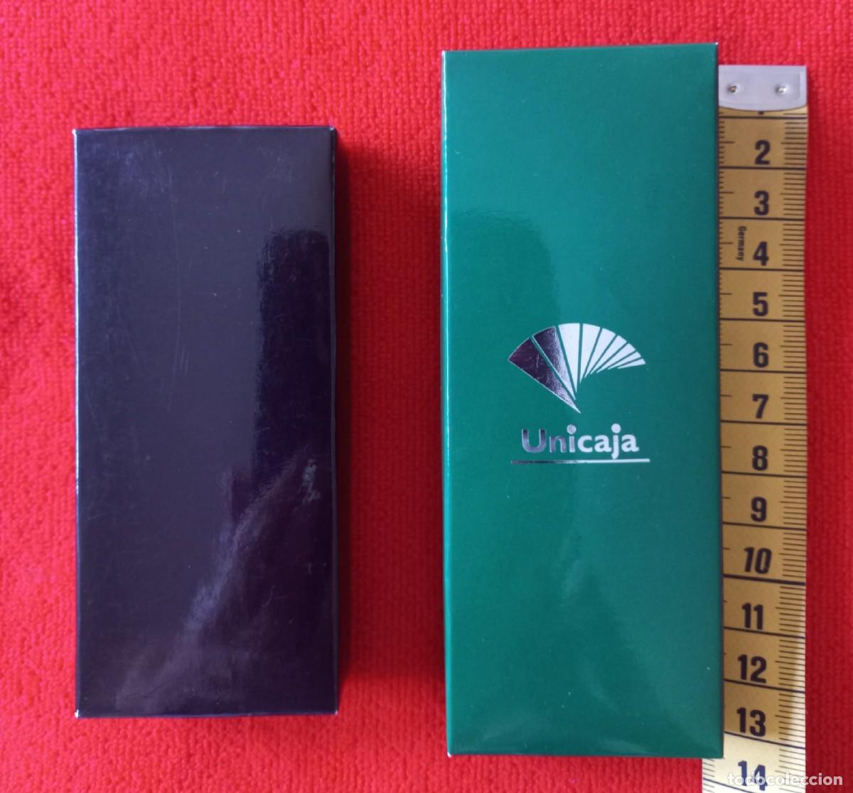 Coleccionismo: Loo Vac&iacute;as Llavero Vintage Unicaja y Cable Design