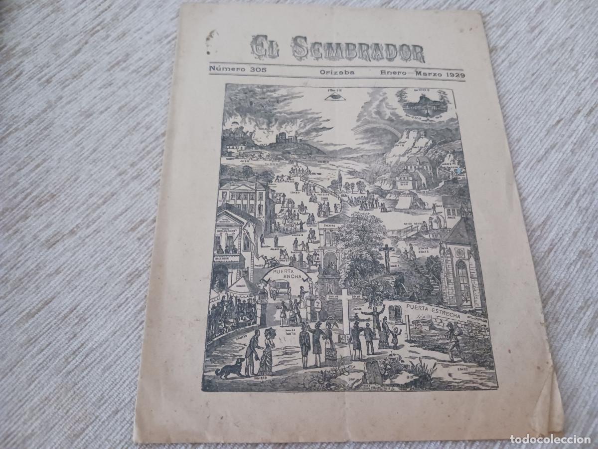 Coleccionismo: periodico evangelico, el sembrador, n&ordm; 305, a&ntilde;o 1929