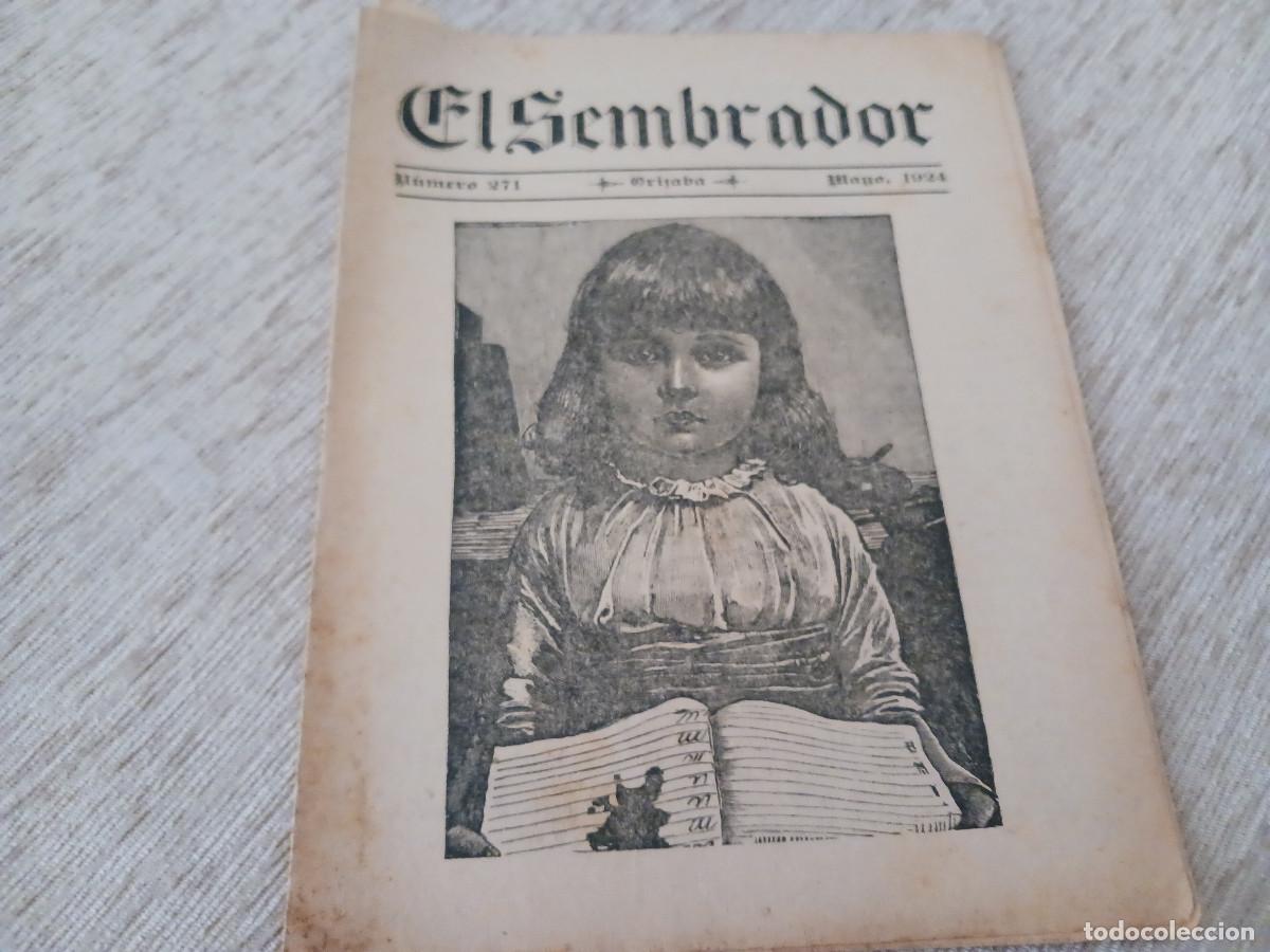 Coleccionismo: periodico evangelico, el sembrador, n&ordm; 271, a&ntilde;o 1924