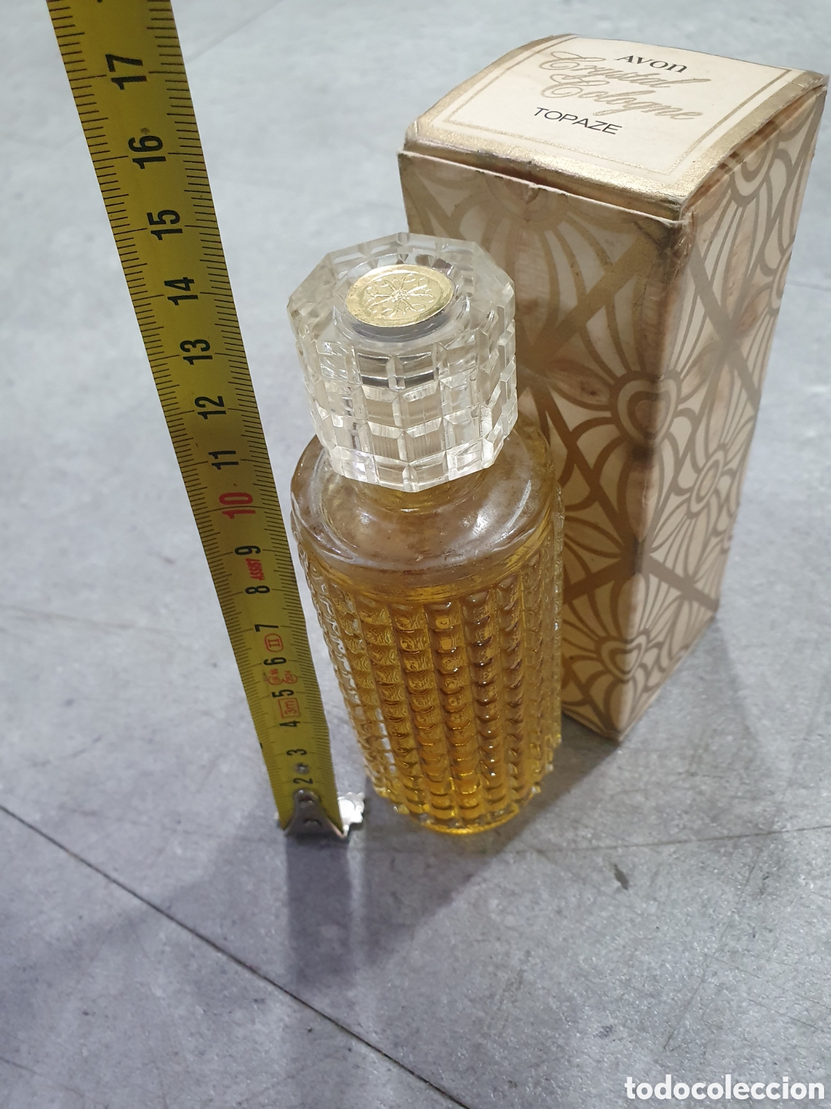 Coleccionismo: Avon Crystal Cologne. Topaze. (L103) - Foto 4