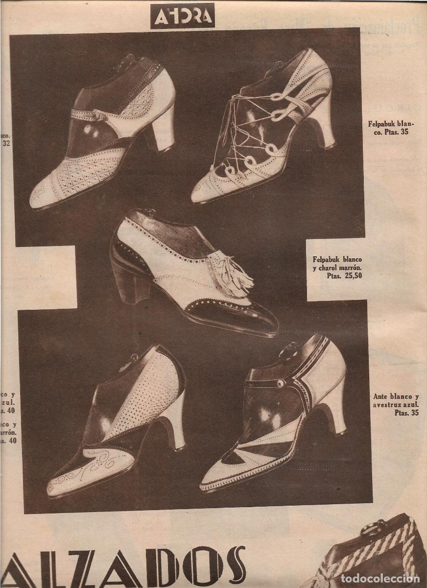 Collecting paper: A&Ntilde;O 1933 RECORTE PRENSA PUBLICIDAD CALZADOS LA IMPERIAL MODA ZAPATOS