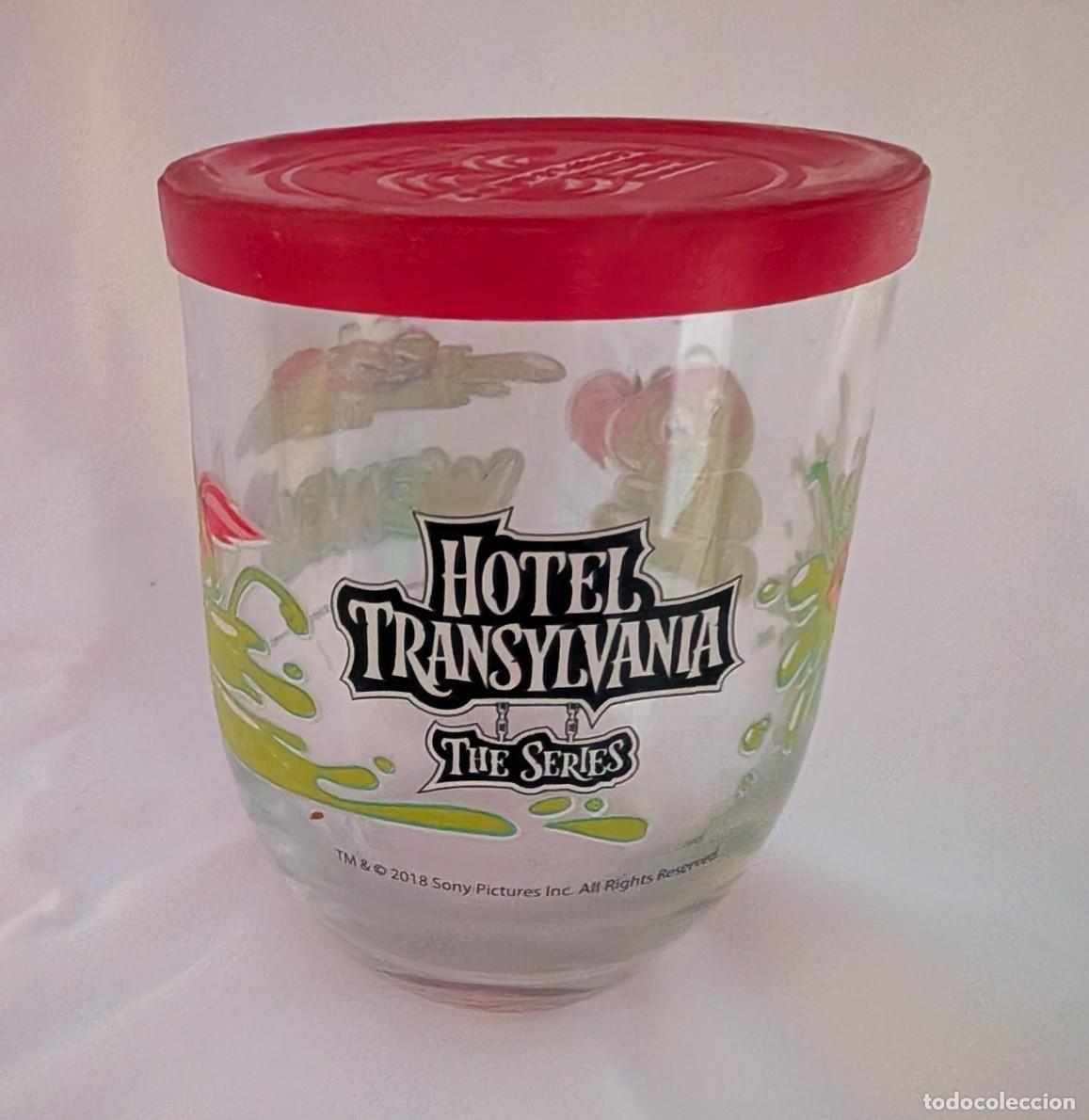 Coleccionismo: Vaso Nocilla 50 Aniversario Hotel Transylvania The Series con tapa