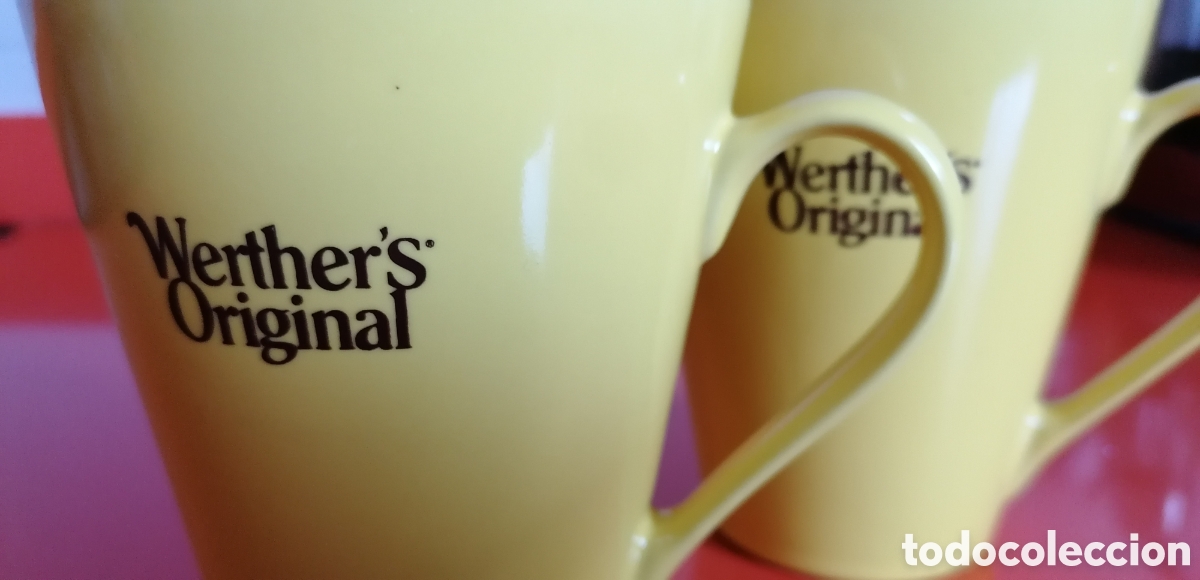 Coleccionismo: WERTHER'S ORIGINAL CARAMELOS LOTE 2 TAZAS PROMOCIONALES