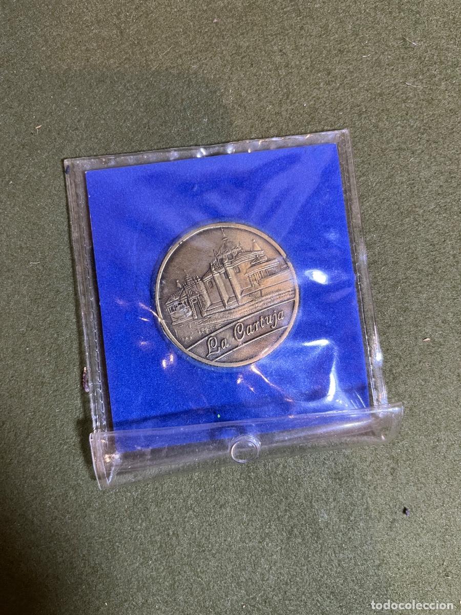 Collecting: Medalla conmemorativa Monasterio de La Cartuja Expo 92 Sevilla souvenir oficial moneda tur&iacute;stica en