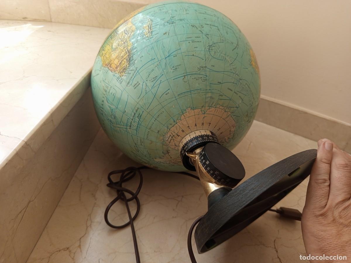 Coleccionismo: Antiguo globo terraqueo Scan Globe - Foto 7