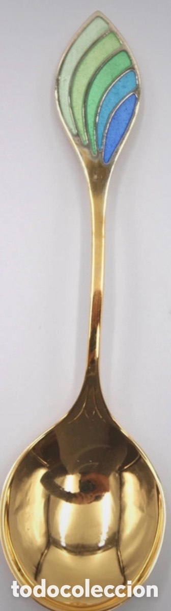 Coleccionismo: Cuchara coleccionable Robbe & Berking plata 925 - Foto 2