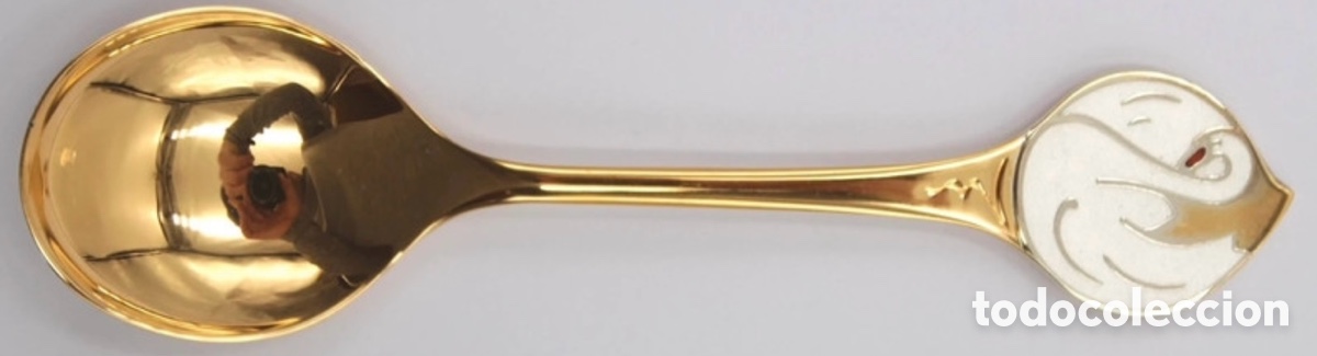 Coleccionismo: Cuchara coleccionable Robbe & Berking plata 925 - Foto 2